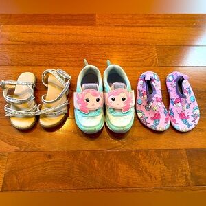 Toddler Girls Size 9 Shoes Lot